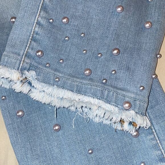 Frame Denim Le High Straight Leg Faux Pear… - Picture 10 of 12